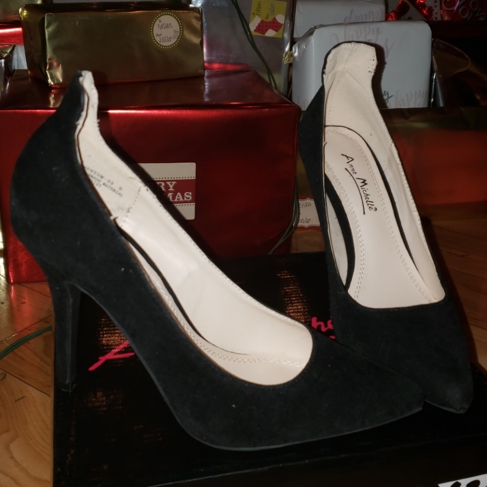 Triangle heel.